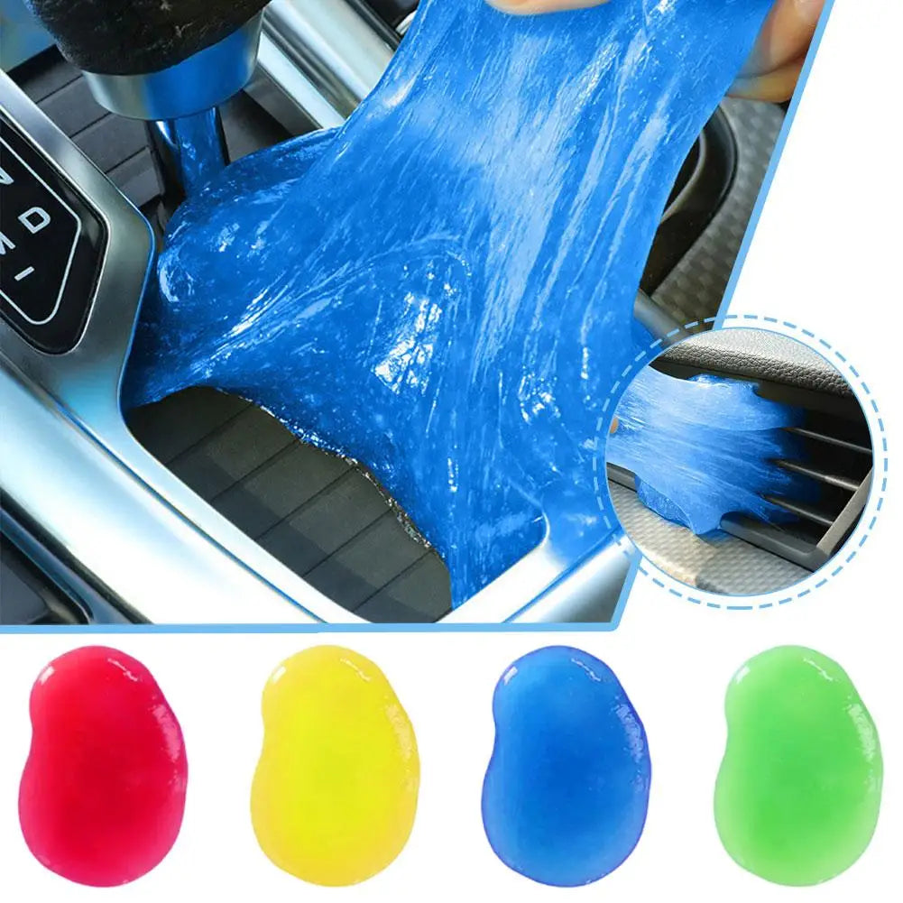 Car Crystal Cleaning Glue Computer Notebook Keyboard Wash Dusting Glue Mud Soft Reusable Accessories Car Detailing Cleaning Z0M8