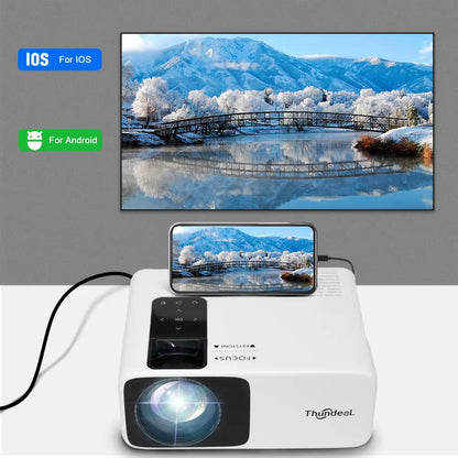 Td93Pro Mini Portable Projector Full HD 1080P Projctor Wifi Android 4K Video Projector TD93 Pro Home Theater Beamer