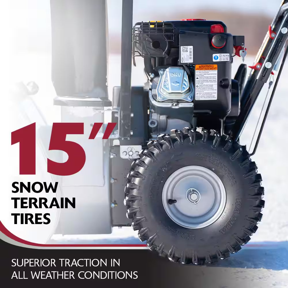 Flurry XL 24 In. 208 CC Self Propelled 2-Stage Gas Snow Blower with Electric Start