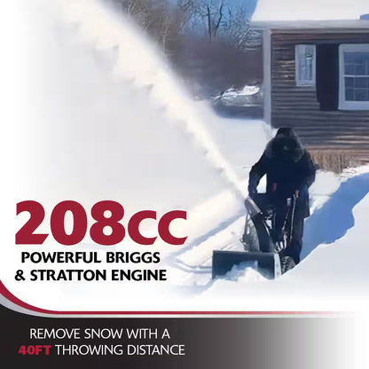 Flurry XL 24 In. 208 CC Self Propelled 2-Stage Gas Snow Blower with Electric Start